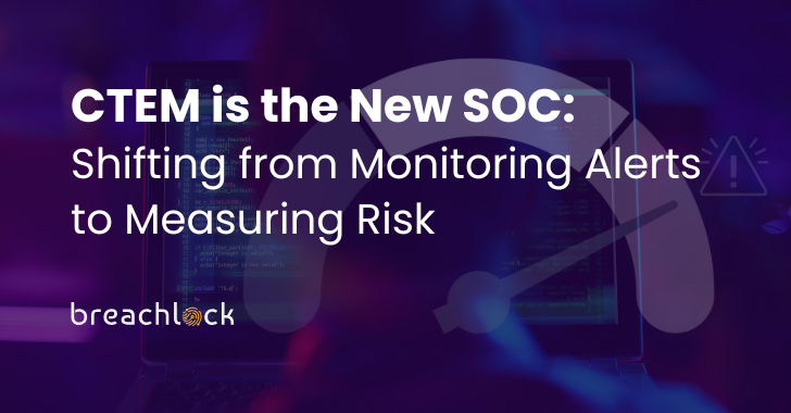 CTEM is the New SOC: Shifting from Monitoring Alerts to Measuring Risk