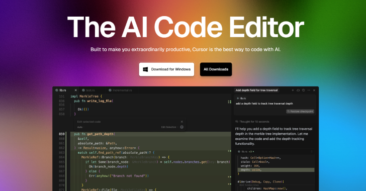 Cursor AI Code Editor Fixed Flaw Allowing Attackers to Run Commands via Prompt Injection