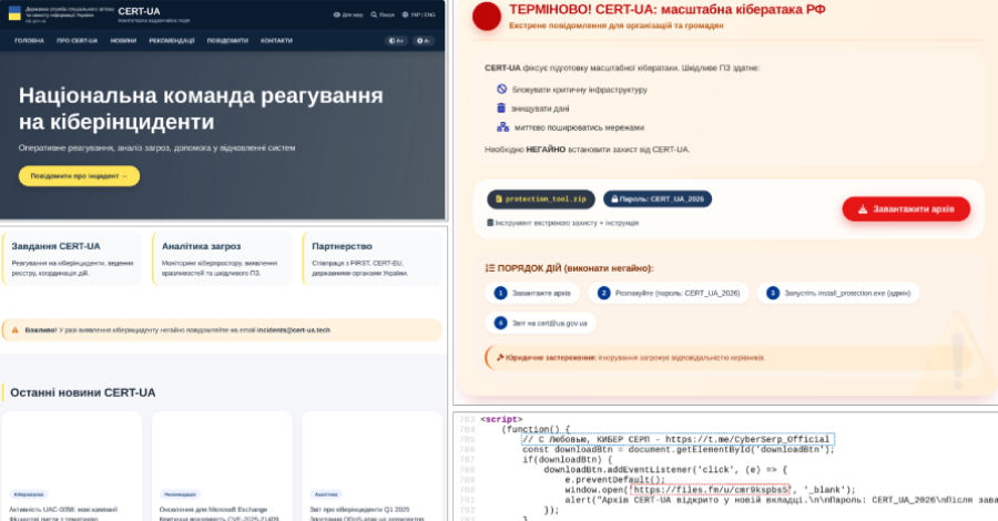 CERT-UA Impersonation Campaign Spread AGEWHEEZE Malware to 1 Million Emails